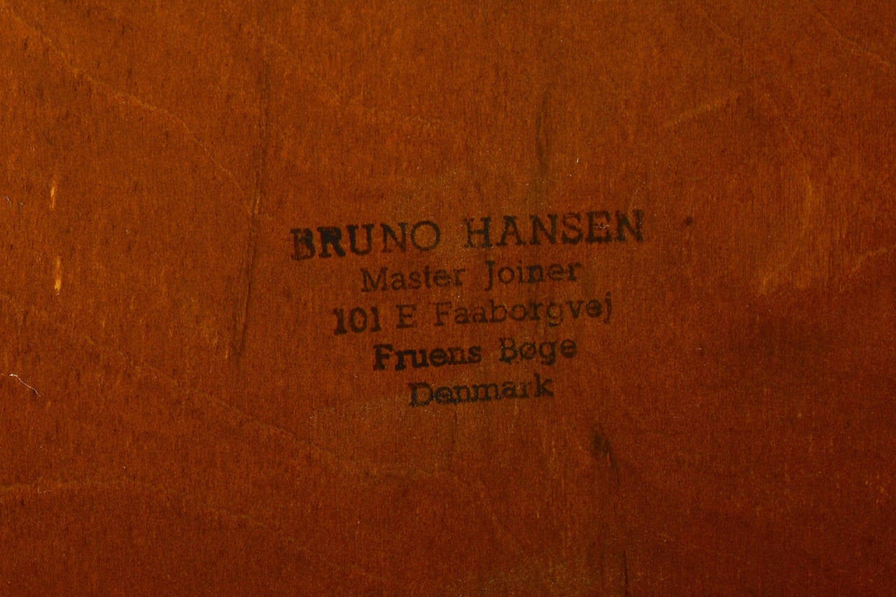 Rare Rosewood Bruno Hansen Tall Credenza 2