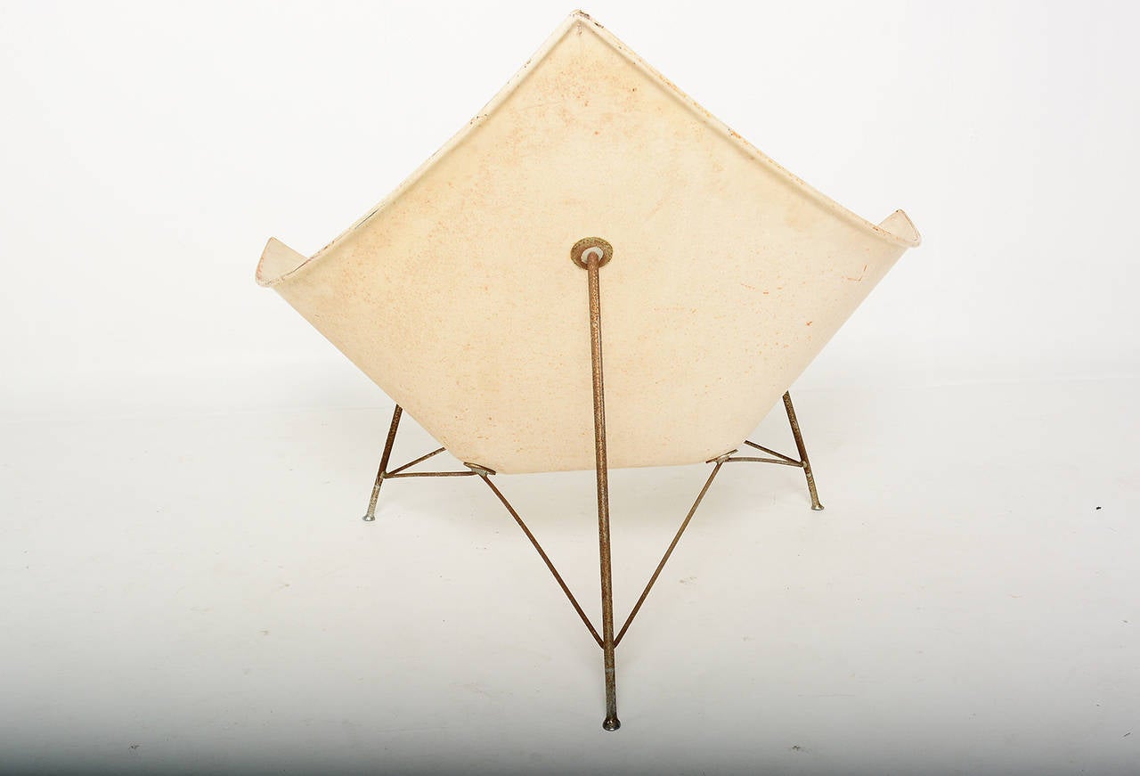 nelson coconut lounge chair