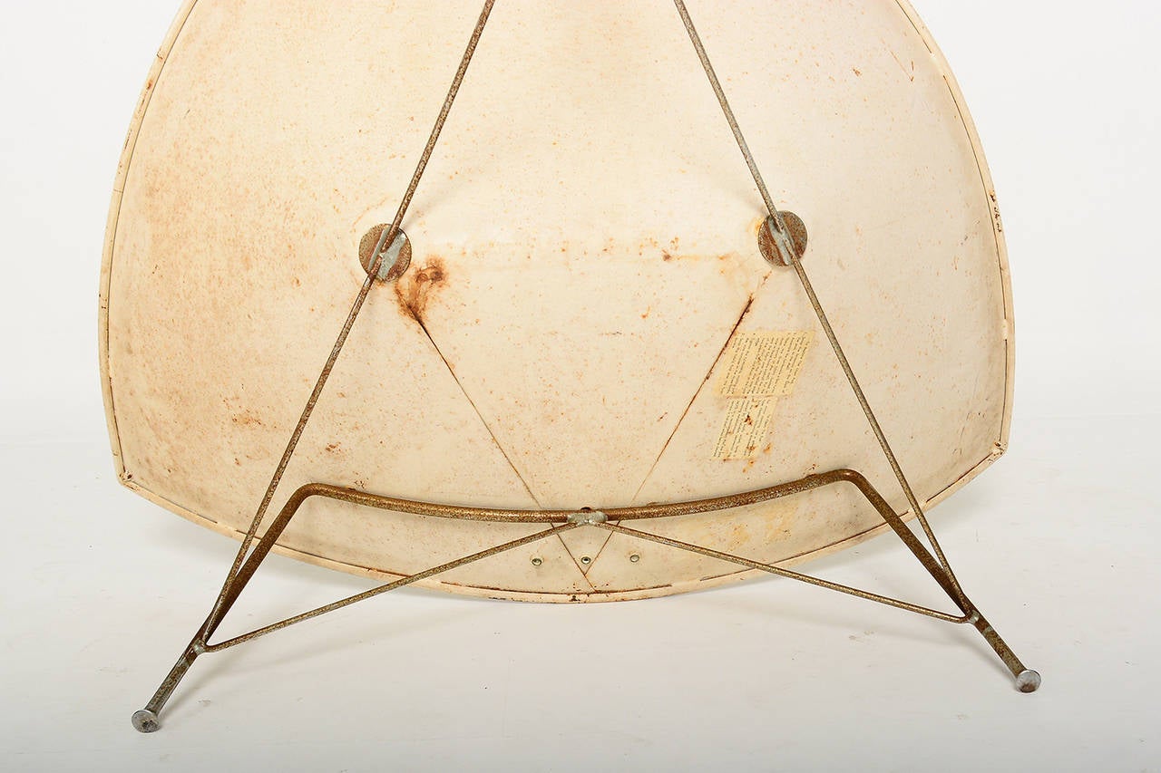 Original George Nelson Coconut Chairs In Fair Condition In Chula Vista, CA