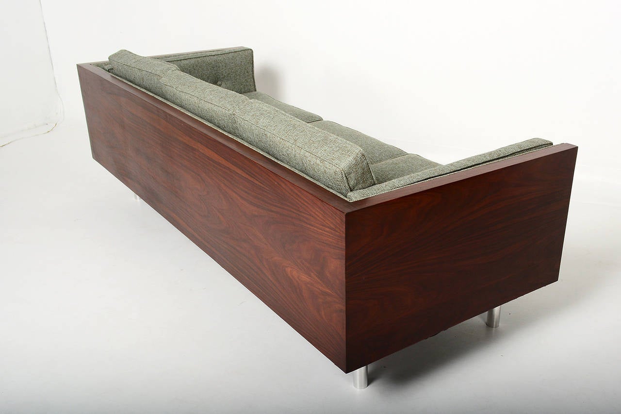Mid-Century Modern Milo Baughman Rosewood Sofa
