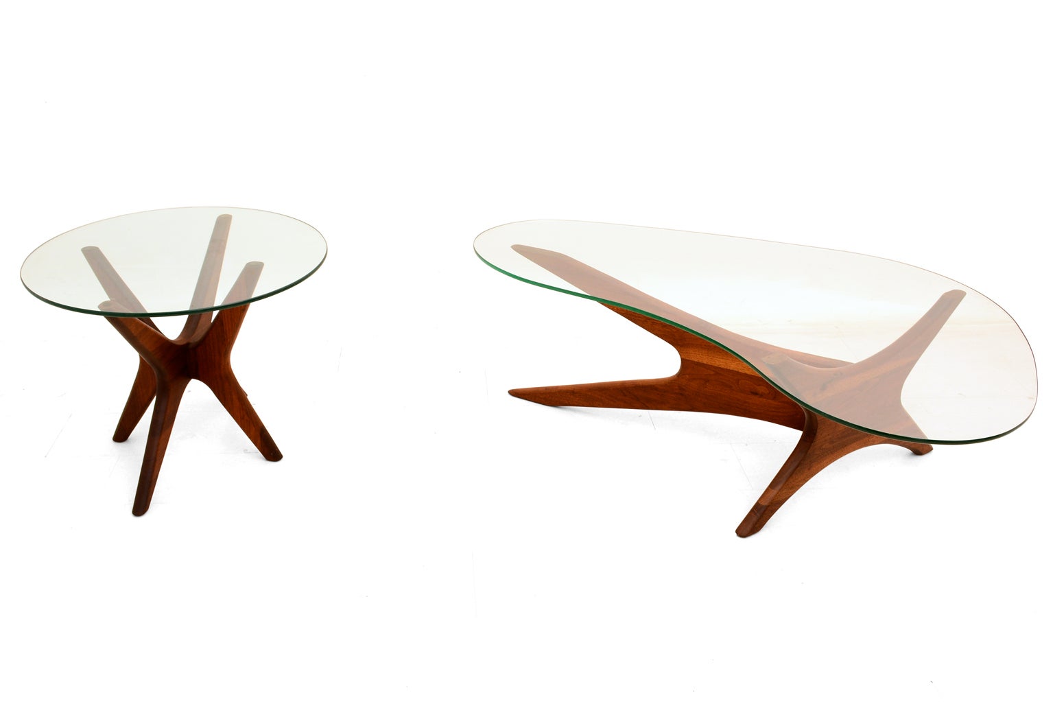 Adrian Pearsall  Coffee Table & Side Table