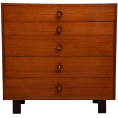 George Nelson Tall Dresser for Herman Miller 6