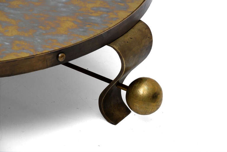 Mexican Arturo Pani Cocktail Table with Four Legs