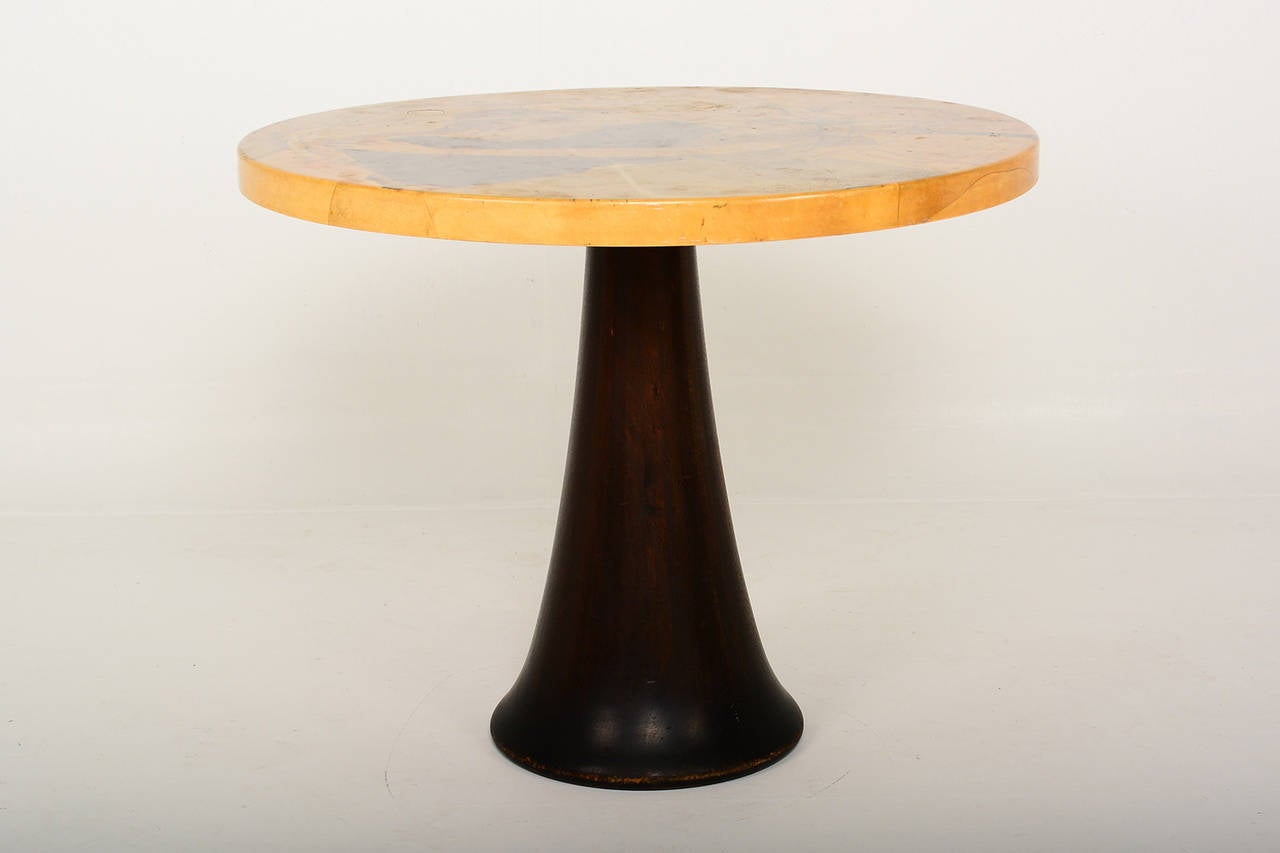 Gueridon Parchment Table For Sale at 1stdibs