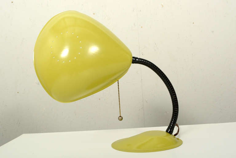 Desk lamp in the style of Greta Grossman.