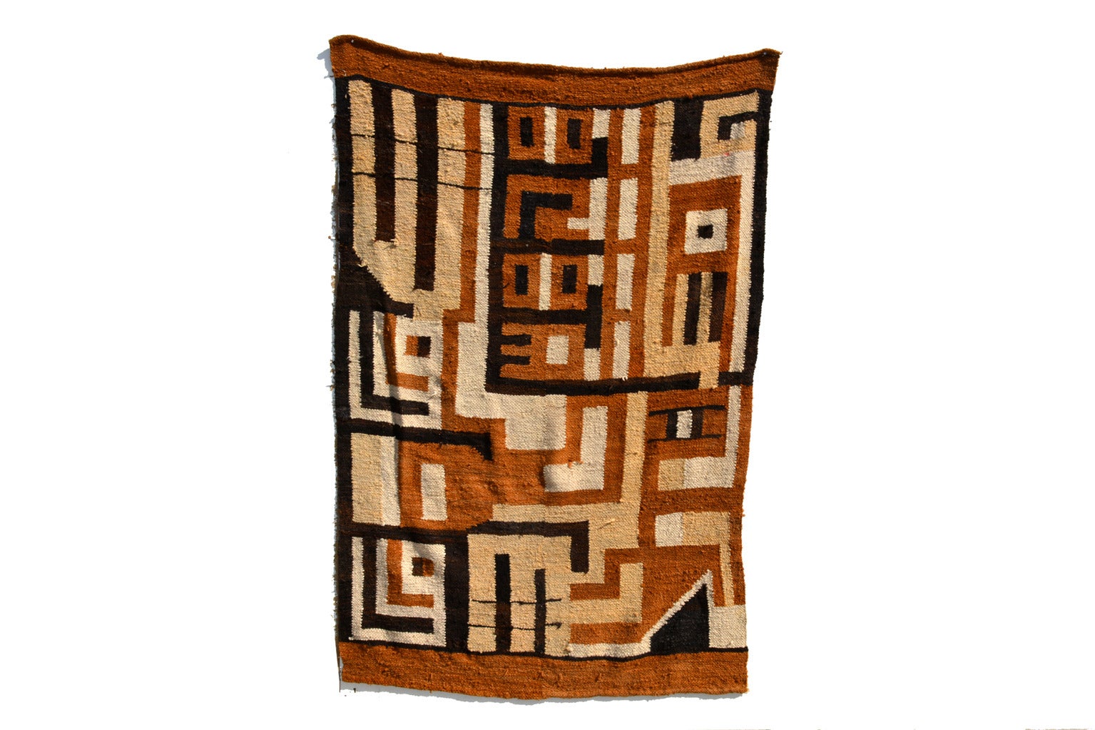 Peruvian South American Vintage Wool Blanket