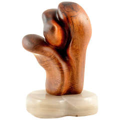 Abstract Wood Sculpture 4