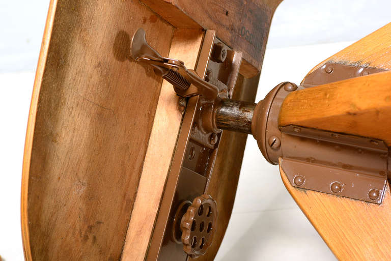 Mid Century Modern Industrial Office Chair 2