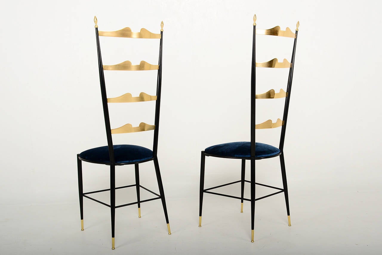 Pair of Chiavari Italian Chairs 1