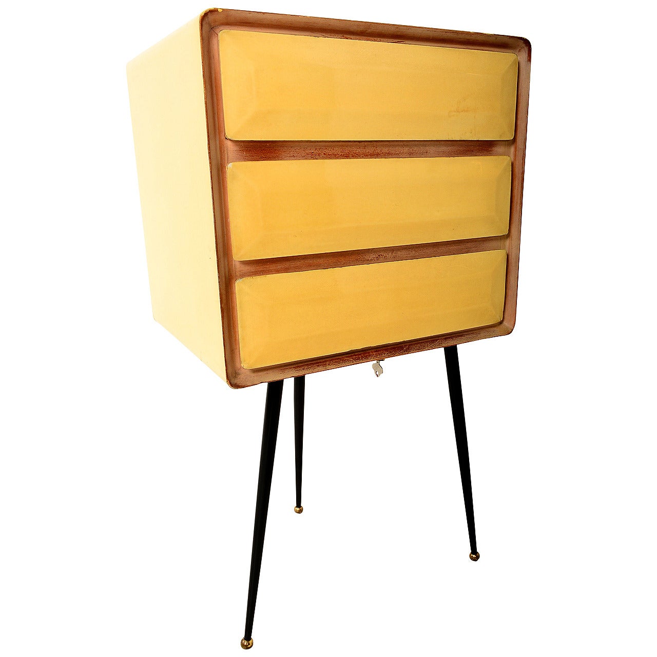 Mid Century Modern Borsani Style File Cabinet
