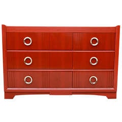 Used Harmon MFG CO Hollywood Regency Double Dresser