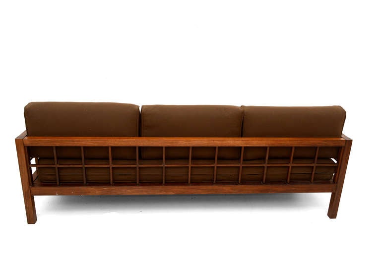 Rosewood Sofa In Excellent Condition In Chula Vista, CA