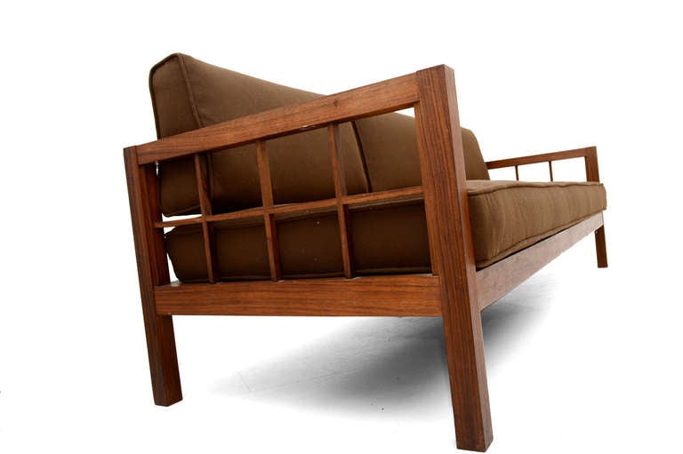 Mid-20th Century Rosewood Sofa