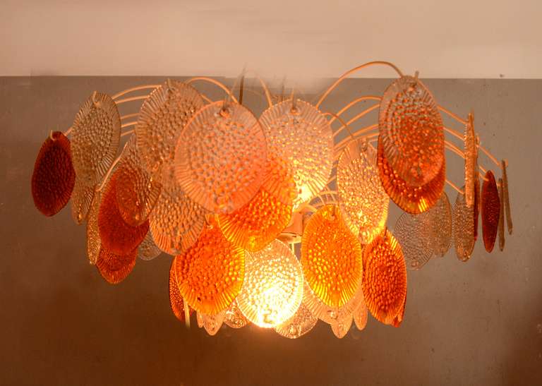 Mexican Hanging Chandelier by Feders