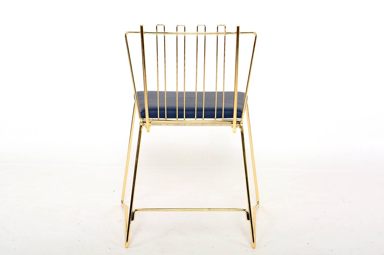 Plated PR03 Stacking Folding Chair