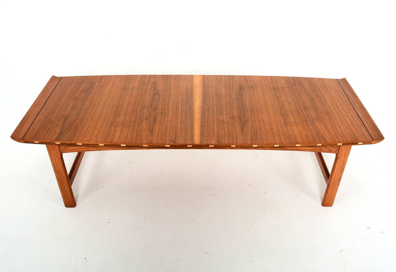Lacquered Mid-Century Modern Coffee Table by Lane