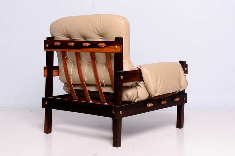 Mid-Century Modern Mid Century Modern Pair of Brazilian Rosewood Chairs