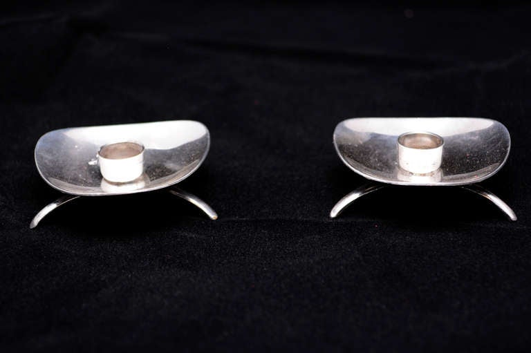 Scandinavian Modern Cohr Atla Candle Holders Denmark