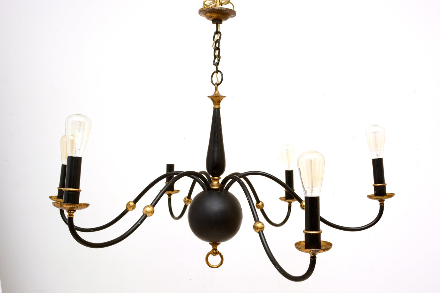 Hollywood Regency Mid Century Period Arturo Pani Chandelier