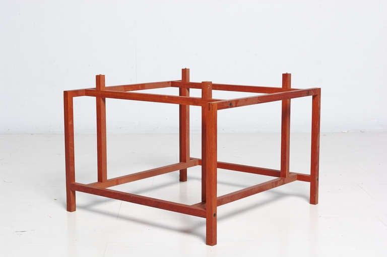 Teak Side Table by Henning Norgaard for Komfort In Excellent Condition In Chula Vista, CA