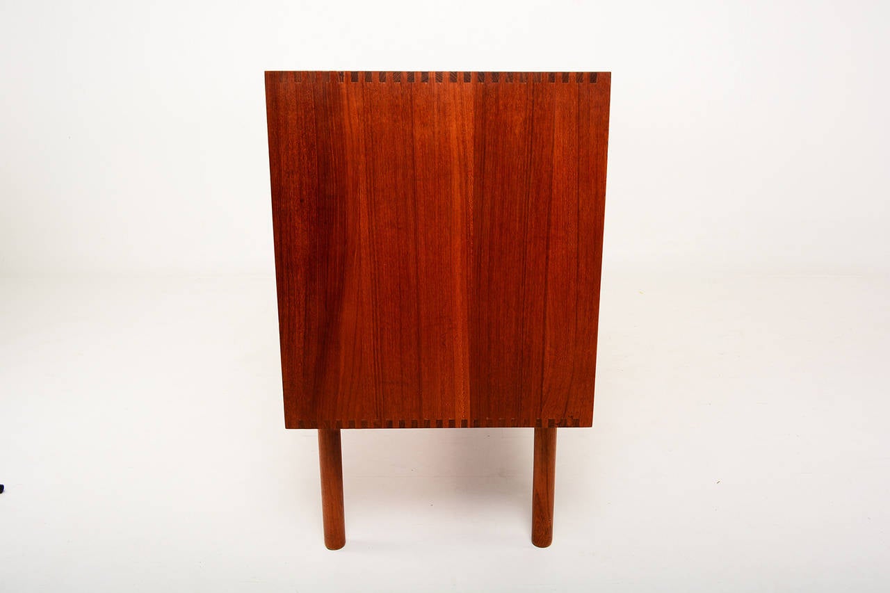 Johannes Aasbjerg Rare Teak Credenza In Excellent Condition In Chula Vista, CA