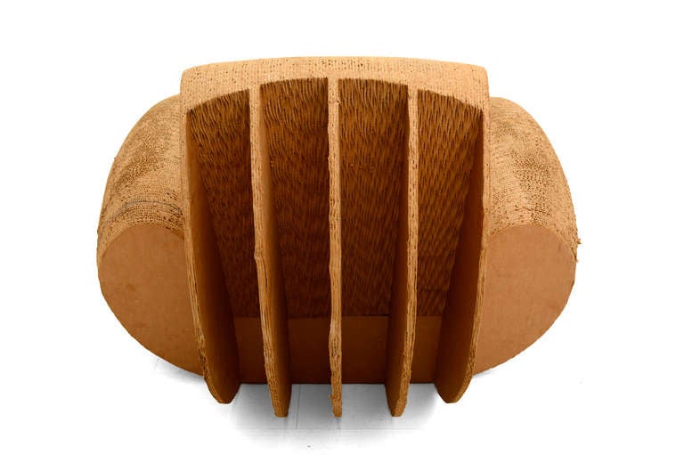 Mid-Century Modern Cardboard Rocker Easy Edges Attributed to Frank O Gehry