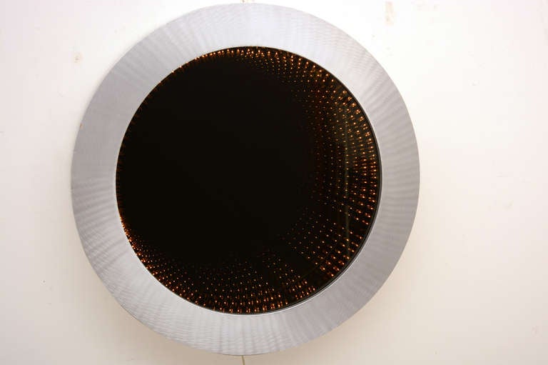 Mid-Century Modern Infinity Mirror