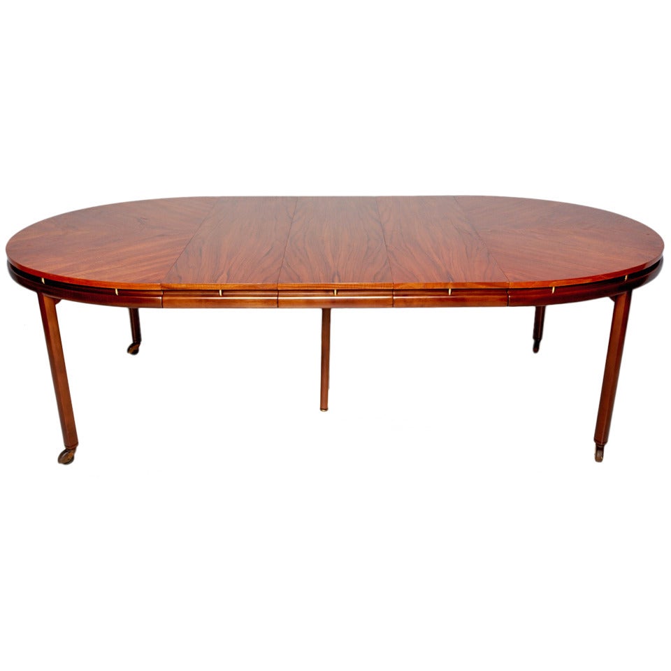 Oval Dining Table by Michael Taylor for Baker