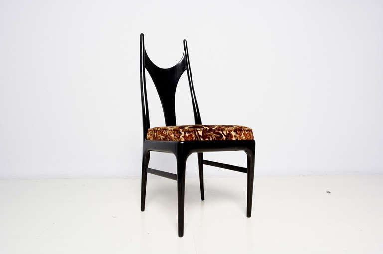 Eugenio Escudero Set of Six Manta Ray Style Dining Chairs 3