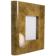 Aldo Tura Goatskin Picture Frame