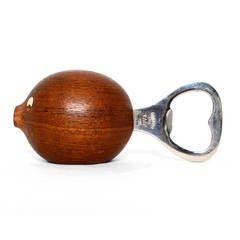 Danish Modern   Fish Teak Bottle Opener by GEMATEX