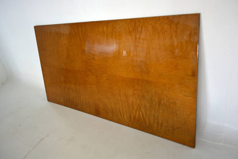 Milo Baughman Burlwood Dining Table 3