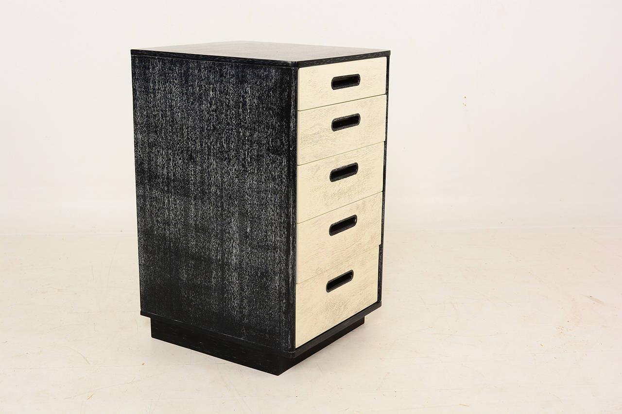 Lacquered Small Chest of Drawers by Edward Wormley for Dunbar