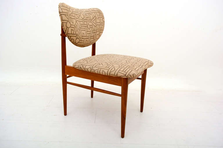 brown saltman dining chairs