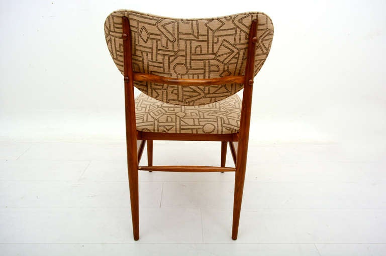 John Keal Set of Dining Chairs for Brown Saltman In Excellent Condition In Chula Vista, CA