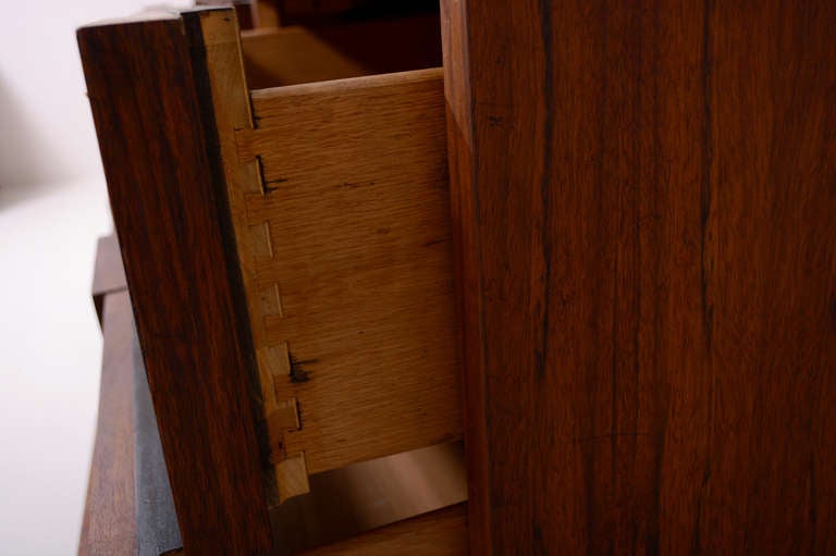 Late 20th Century Lane Brutalist Triple Dresser / Credenza