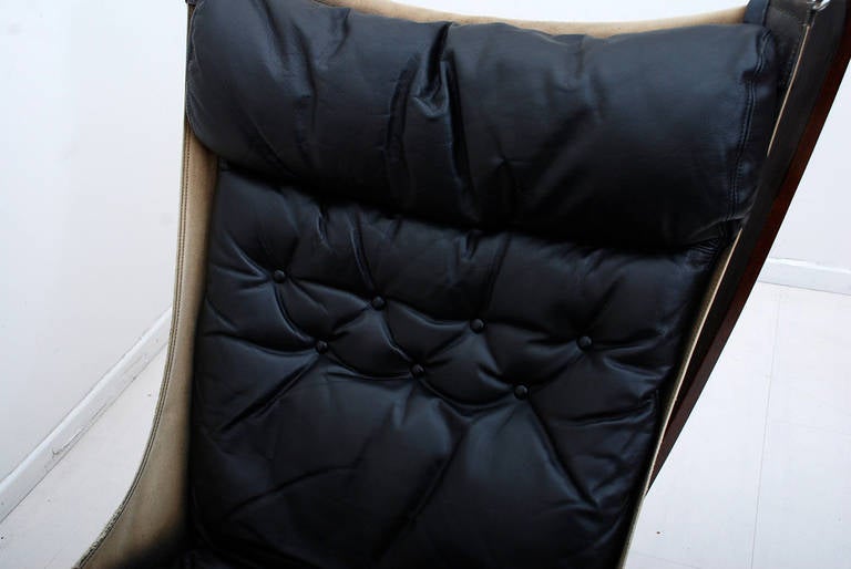 Falcon Chair with Ottoman 2