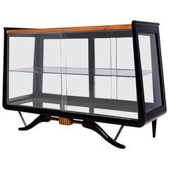 Small Credenza with Glass Doors Attributed to Eugenio Escudero 6