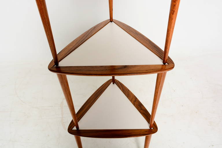 Mid-20th Century Mid-Century Triangular Set of Tables