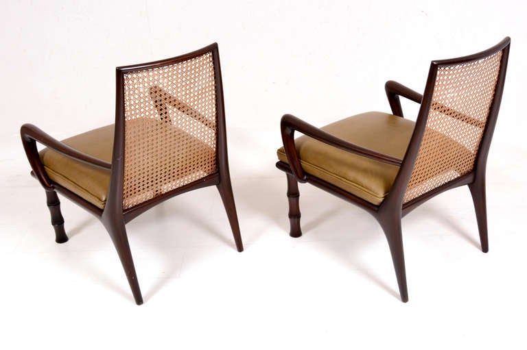 Lounge Chairs attributed to Eugenio Escudero In Good Condition In Chula Vista, CA