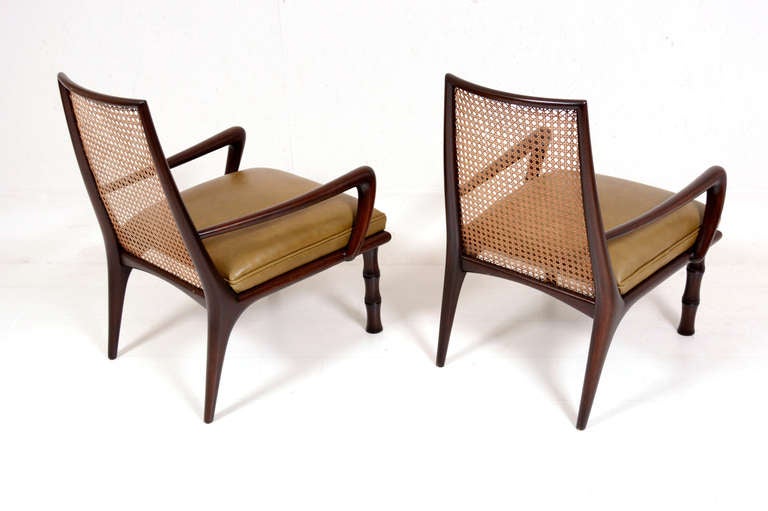 Mid-20th Century Lounge Chairs attributed to Eugenio Escudero