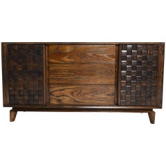 Mid Century Modern Brown Saltman Paul Laszlo Credenza