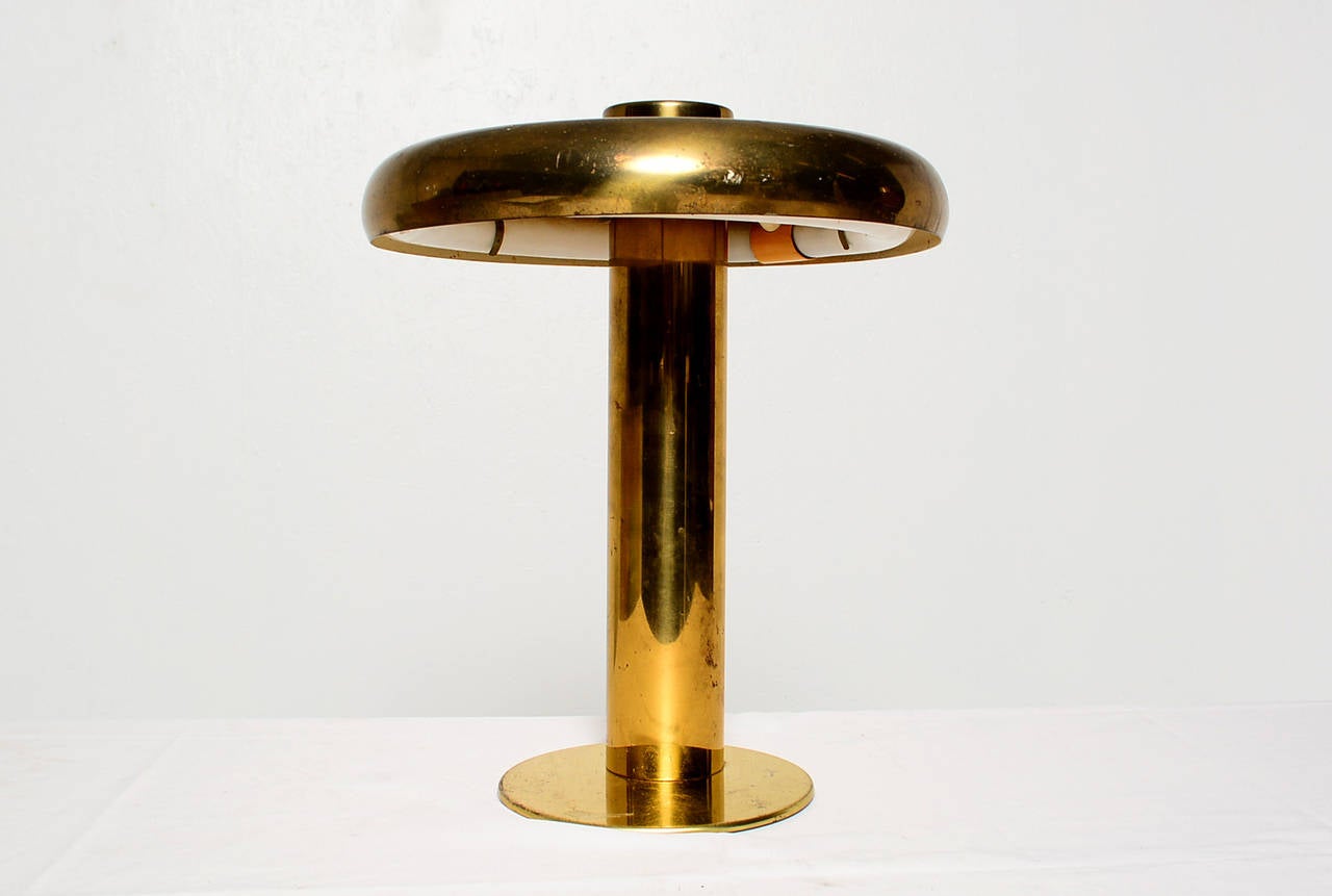 American Brass Desk Lamp by Laurel 