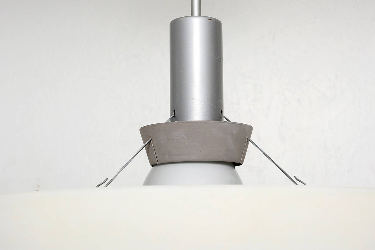 Mid-20th Century Architectural Hanging Lamps in the Manner of Louis Poulsen