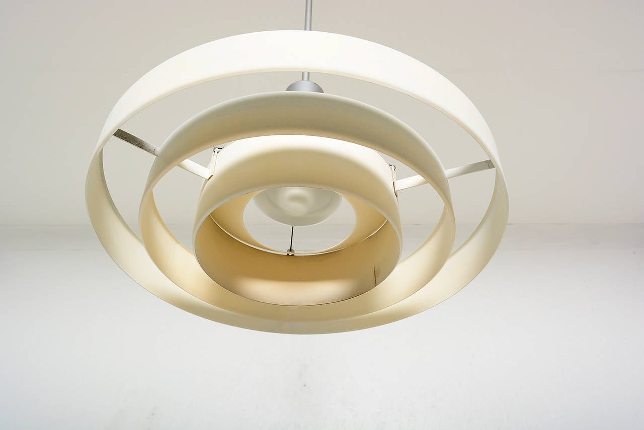 Architectural Hanging Lamps in the Manner of Louis Poulsen 1