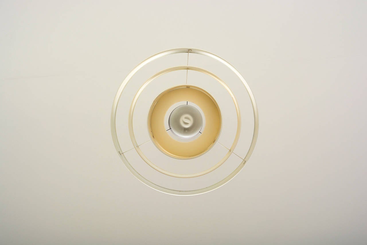 Architectural Hanging Lamps in the Manner of Louis Poulsen 2
