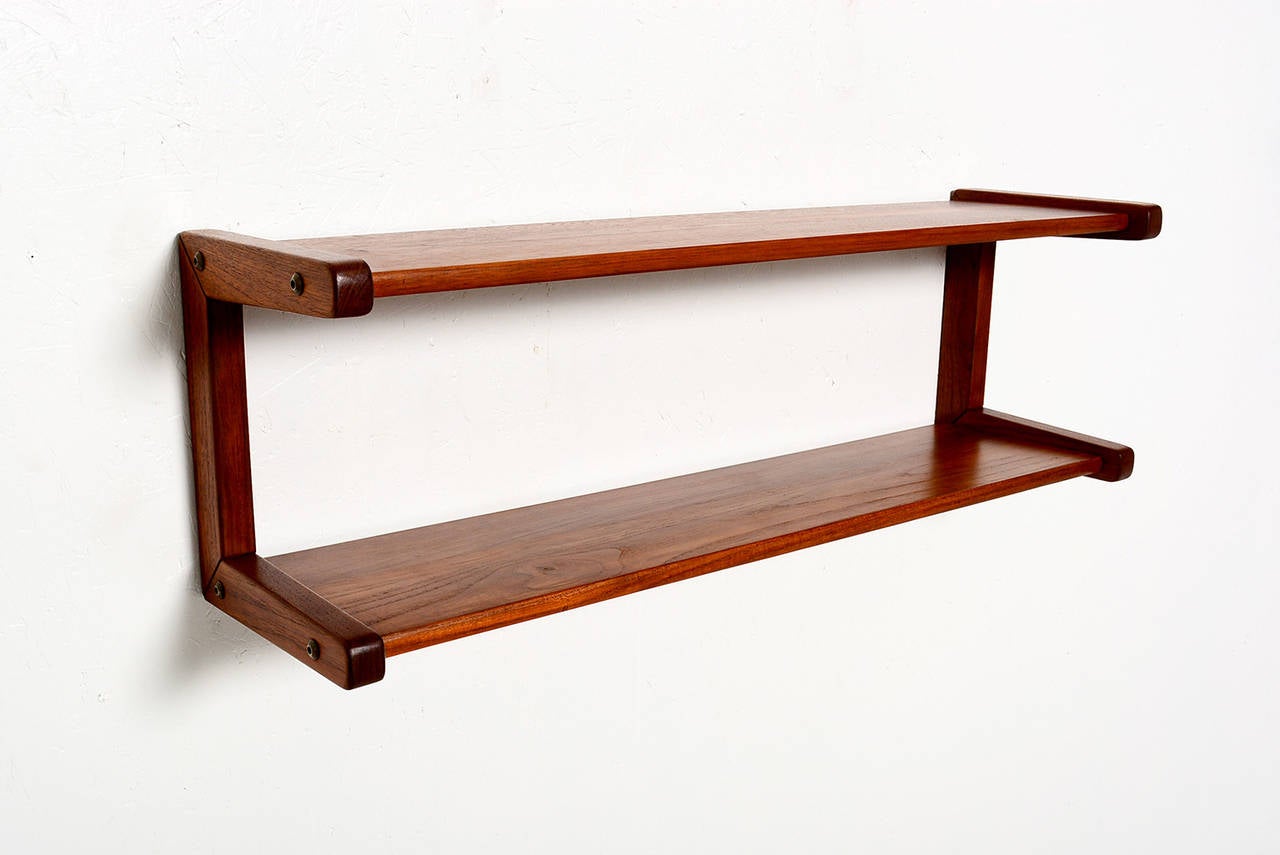 Danish Modern Teak Shelves System In Excellent Condition In Chula Vista, CA