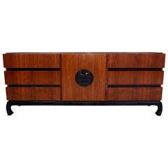 Mid Century Modern Oriental Credenza / Dresser