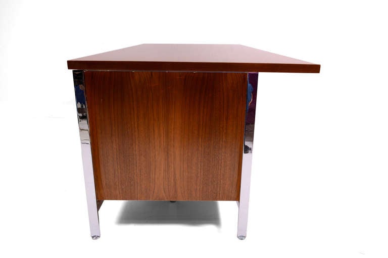 Mid Century Modern Walnut Desk 1