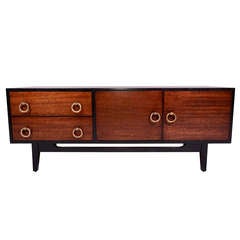 Low Mahogany Credenza